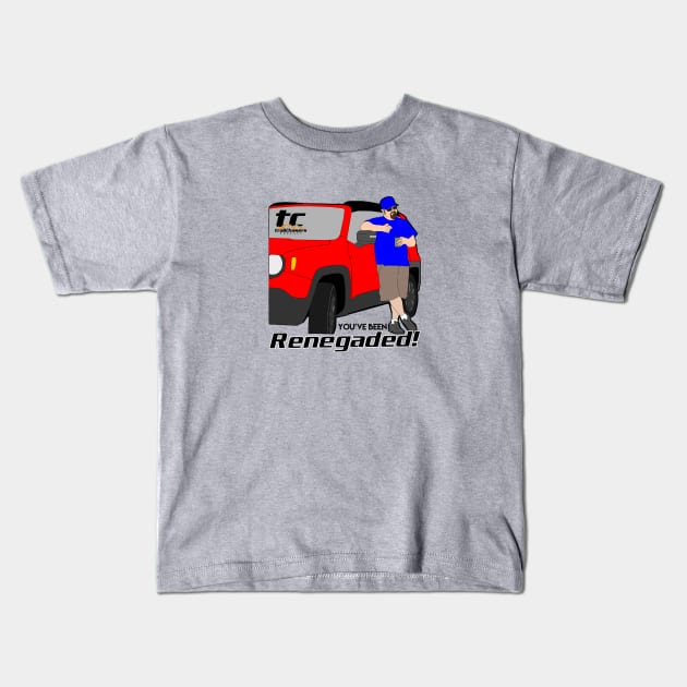 TC_You've Been Renegaded Kids T-Shirt by trailchasers